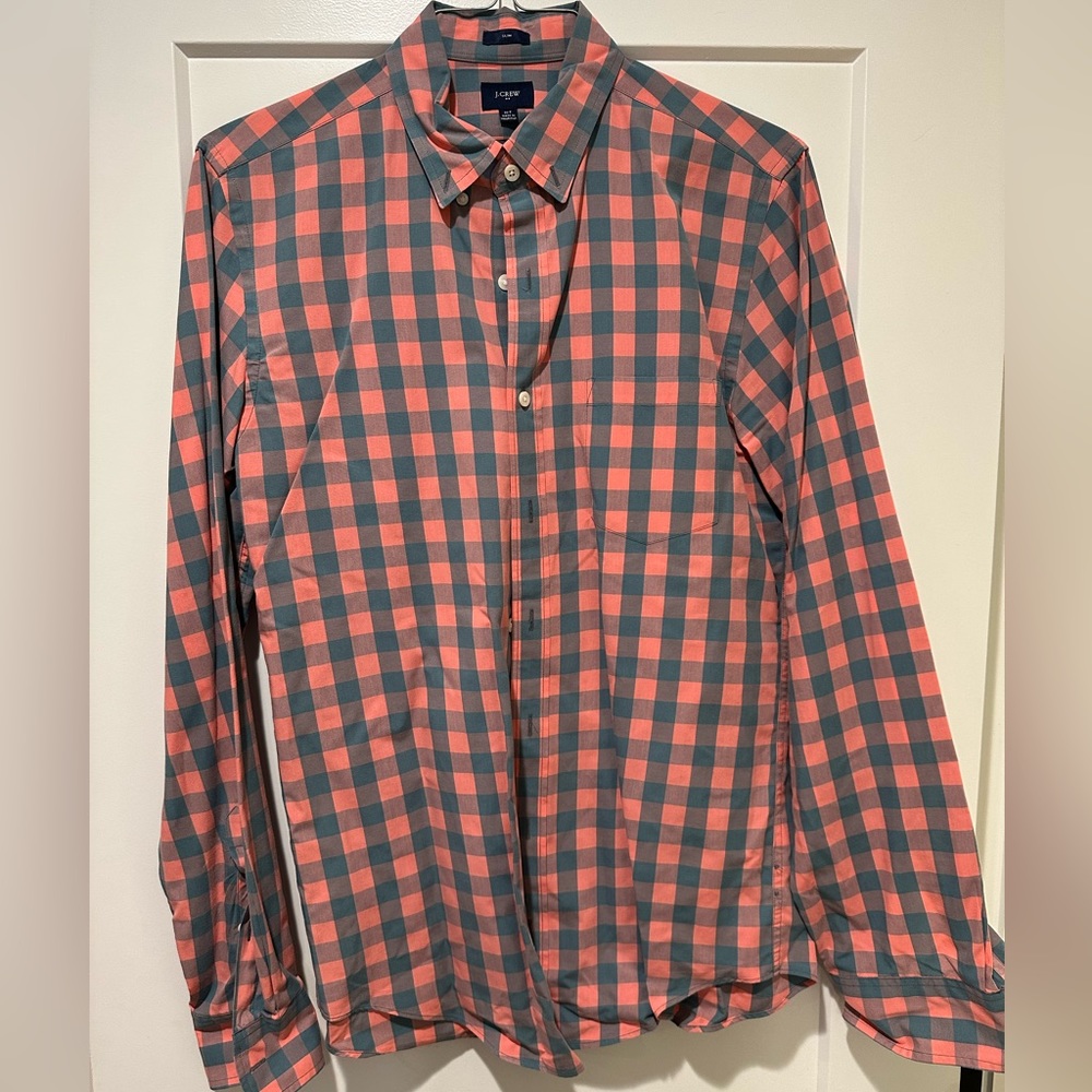 J-crew slim fit tall medium dress shirt